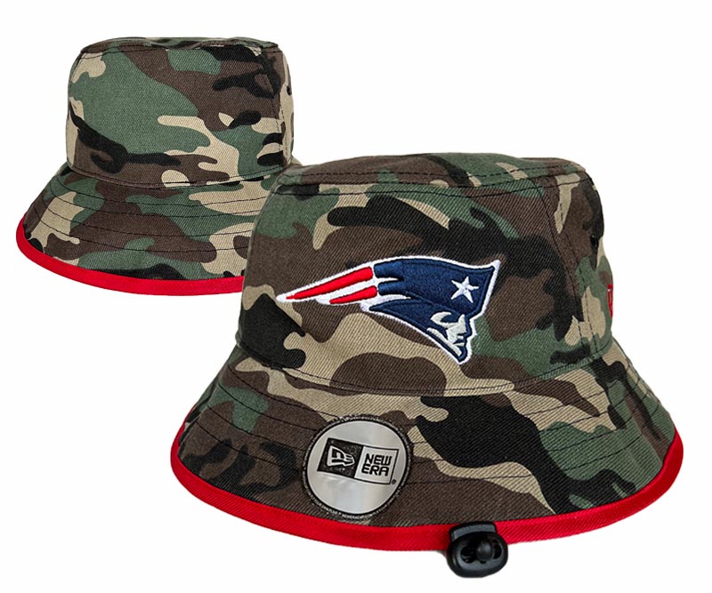 New England Patriots 2025 Stitched Bucket Fisherman Hats 016